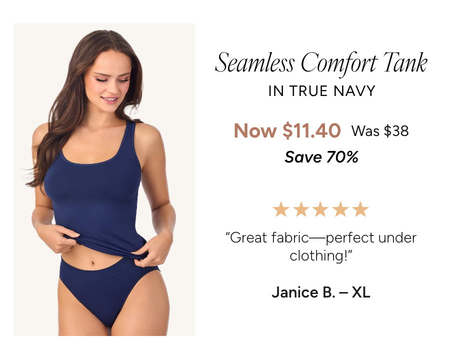 Seamless Comfort Tank