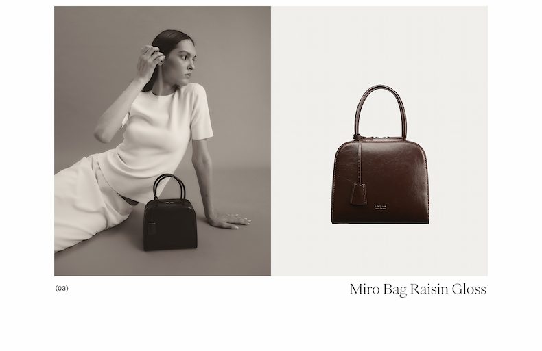 Miro Bag Raisin Gloss