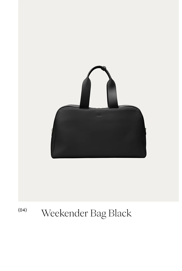Weekender Bag Black