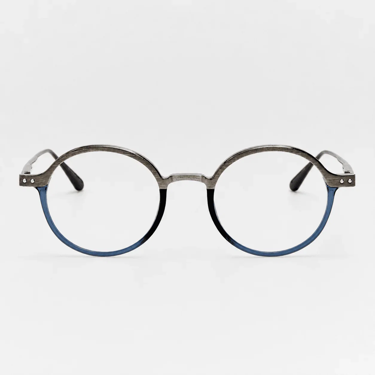 Image of Kit Optical in Antique White Gold and Navy
