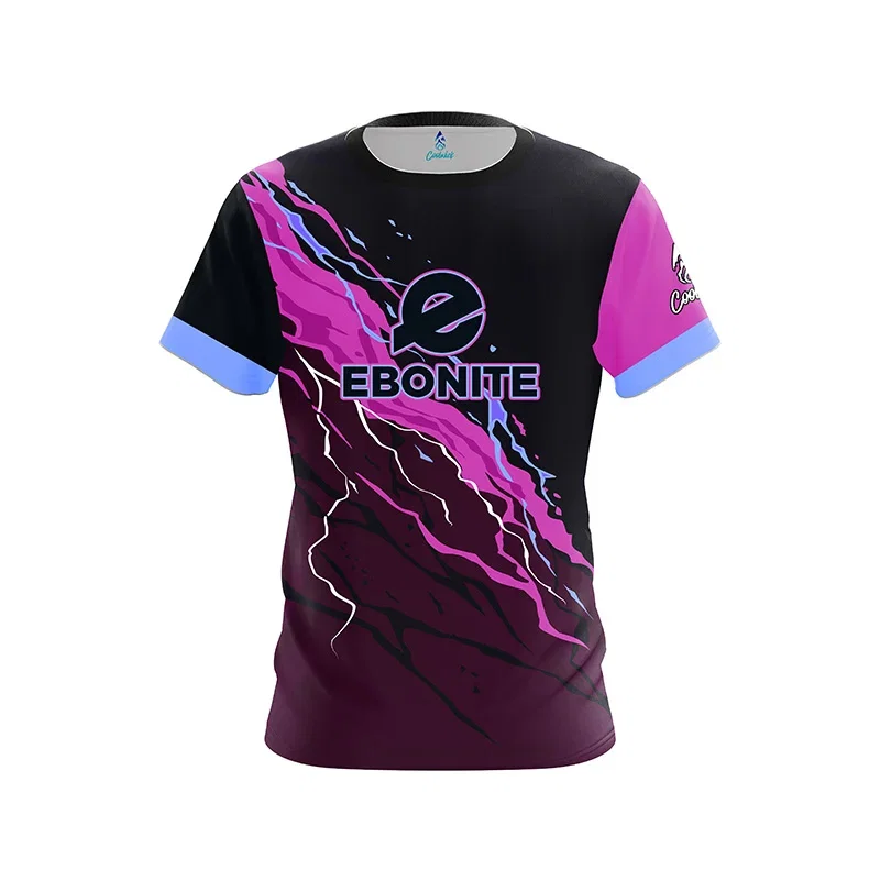 Image of Magenta Voltage CoolWick Bowling Jersey - Ebonite