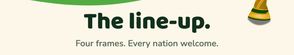 the line up
