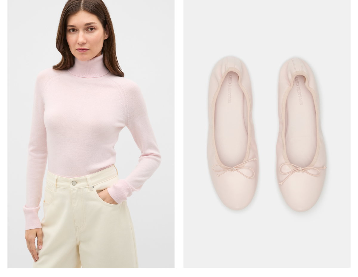 Lighten your winter palette with primrose pink.
