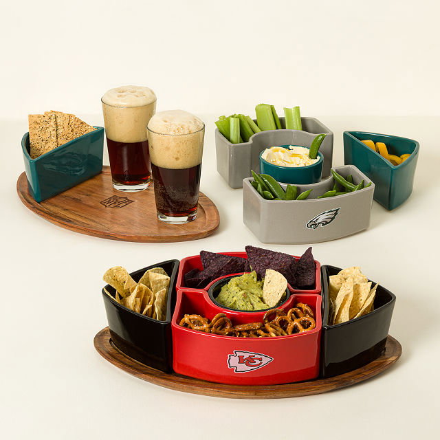 NFL Game Day Ceramic Serving Set