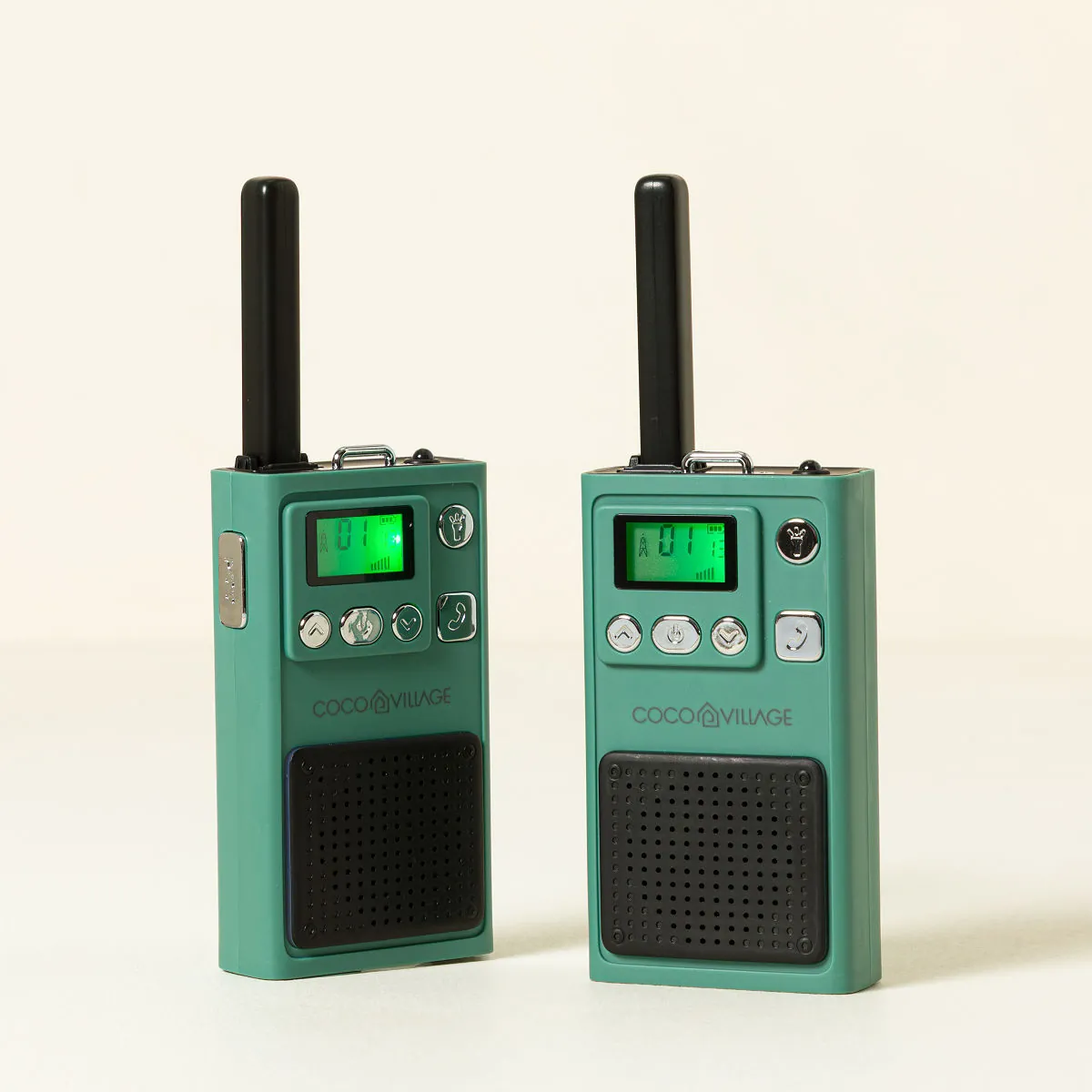 Kids Throwback Walkie Talkies with Flashlight