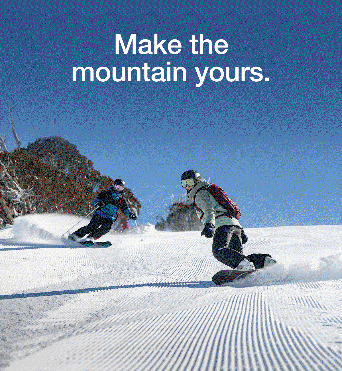 Make the mountain yours.