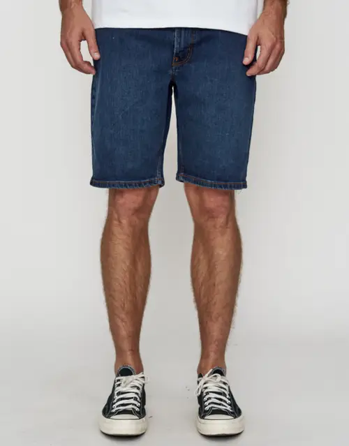 Slim Denim Shorts