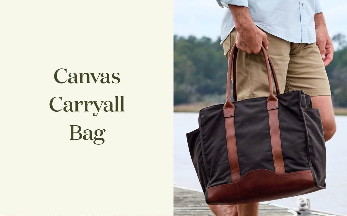 Canvas Carryall Bag