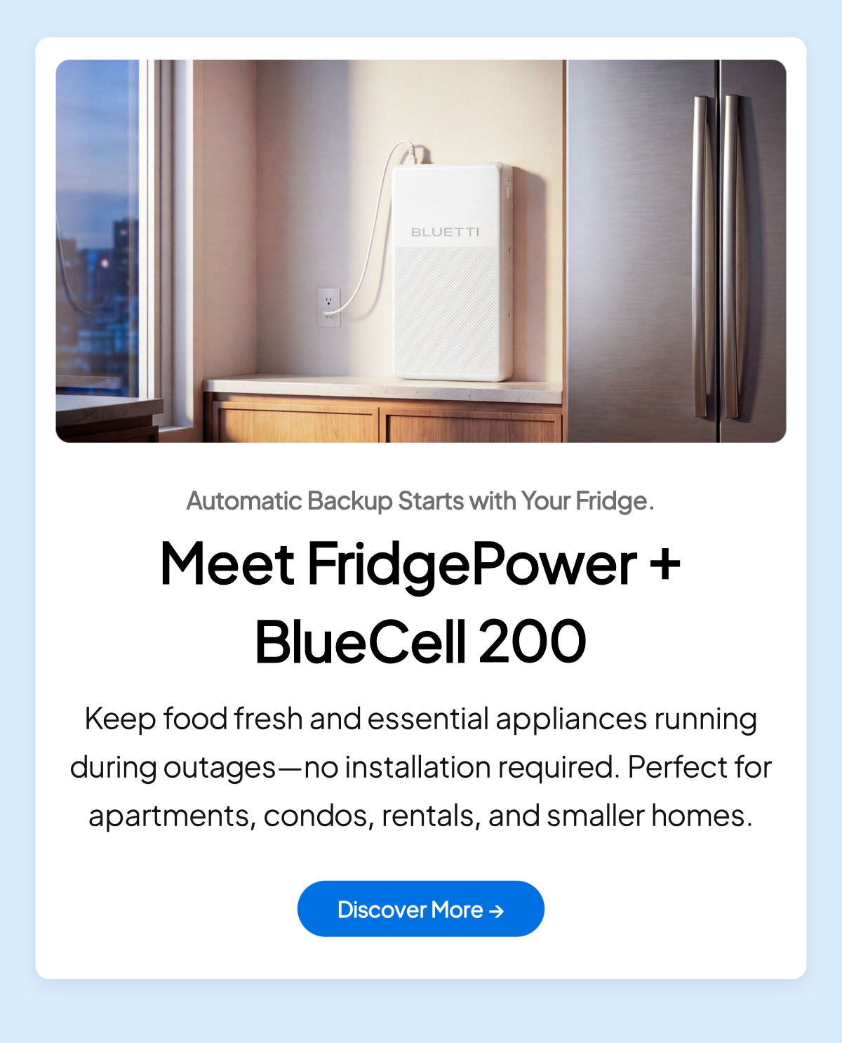 Meet FridgePower + BlueCell 200
