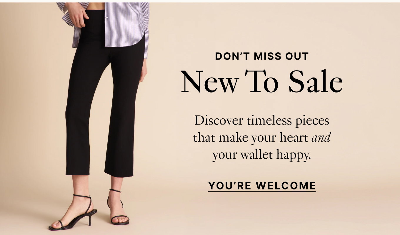 Don't miss out new to sale - You're welcome