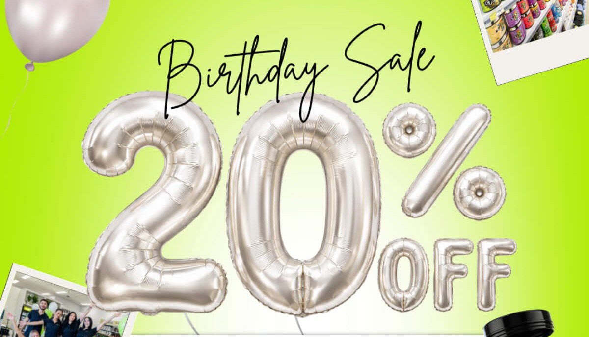 BIRTHDAY SALE 20% OFF | PLAN YOUR VISIT 