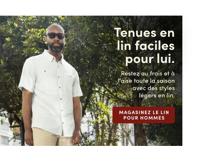 Chaque côté de l’été - Vêtements haut de gamme - Articles en lin pour hommes