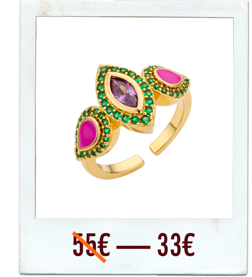 RING - FUCHSIA LOVELY MADEMOISELLE