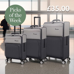 IT Luggage Megalite EVA Lightweight Expandable Suitcase