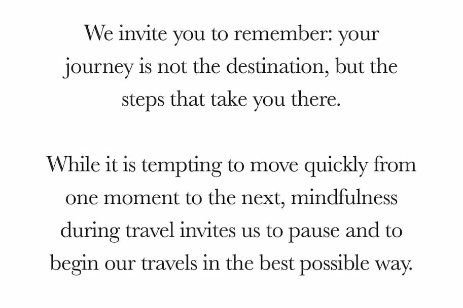 Simple mindful steps for wherever you go