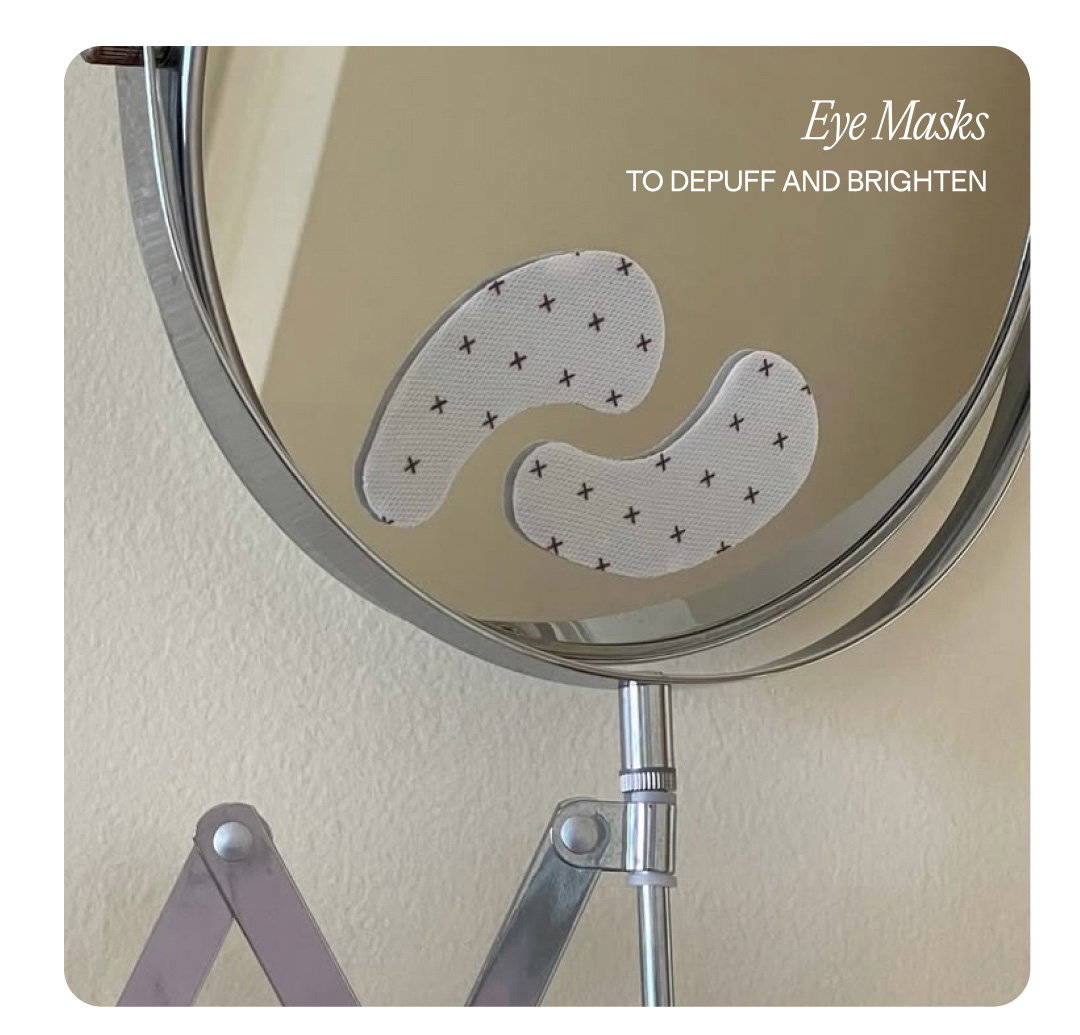 Eye Masks to depuff and brighten