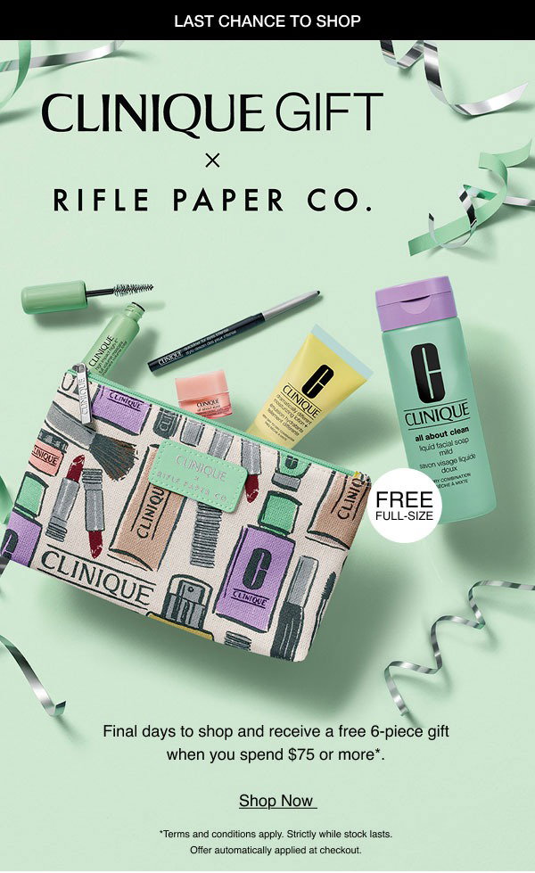 Clinique gift