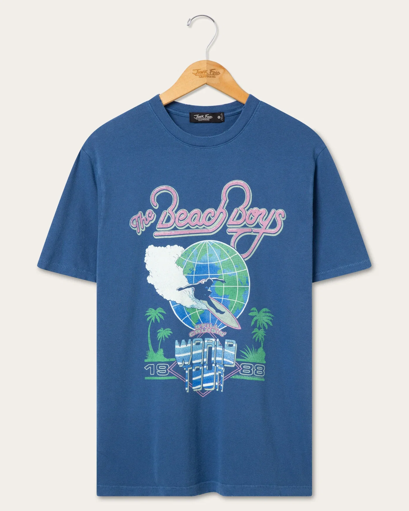 Image of The Beach Boys 1988 World Tour  Vintage Tee