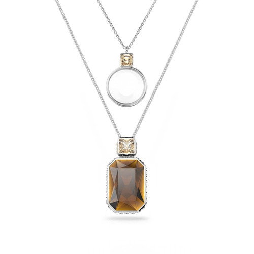 Collier Femme Swarovski - 5622784 Métal Rhodié Marron