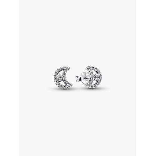 Clous d’Oreilles Lune Scintillante