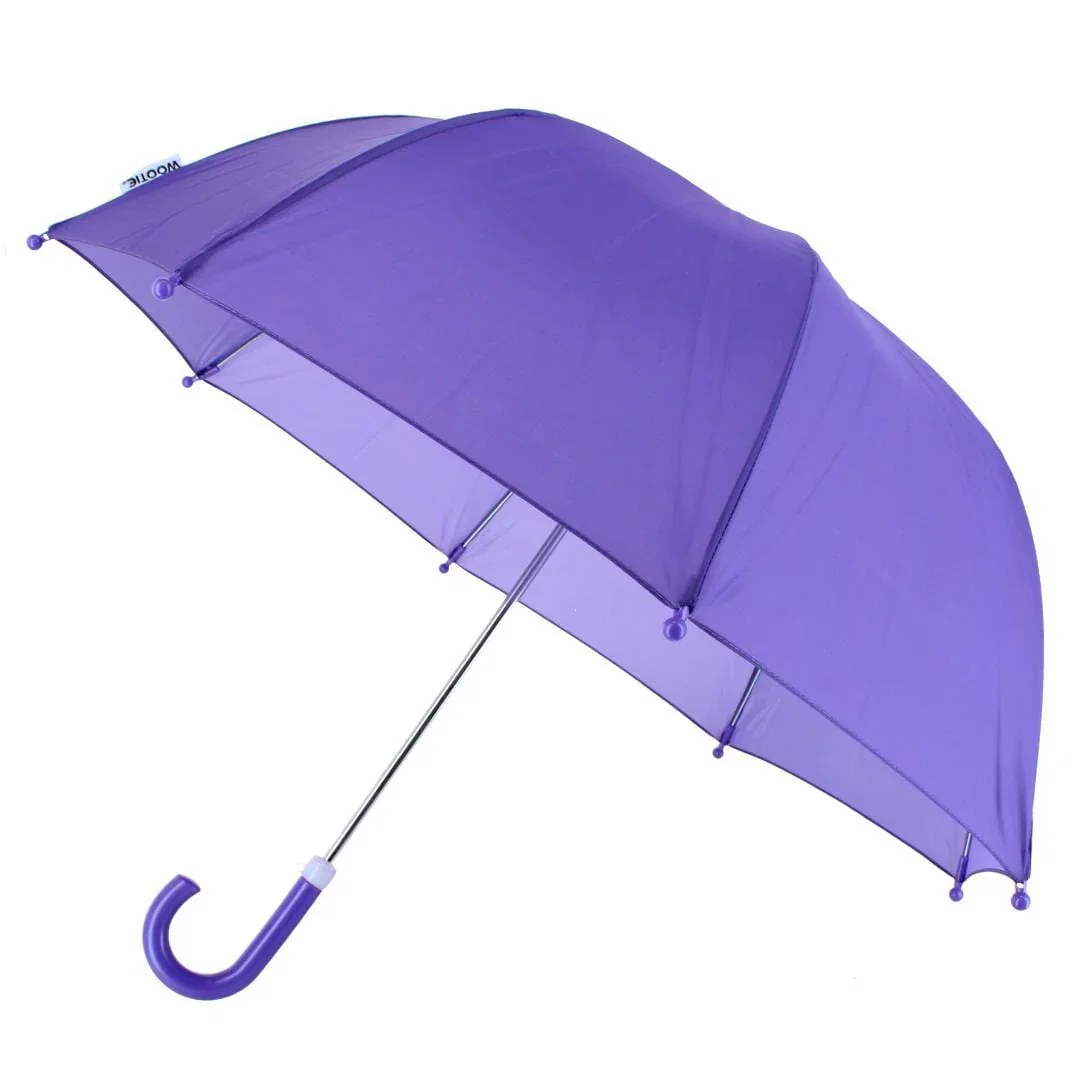 Image of CTM® Little Kid's Easy Open Hook Stick Umbrella by Wootie