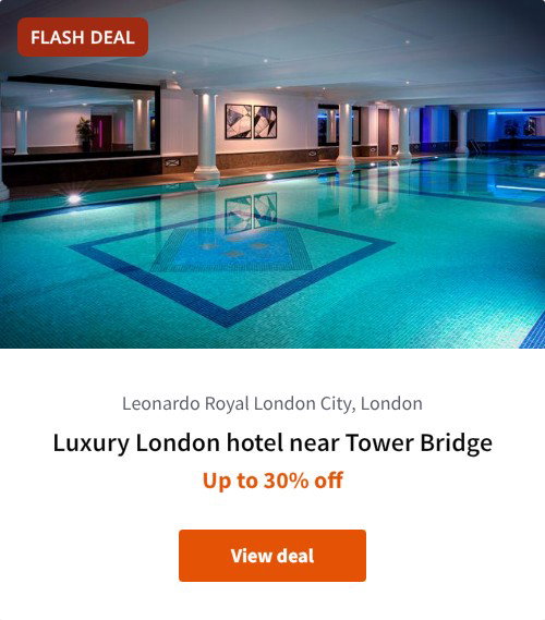 Luxury London hotel near Tower Bridge