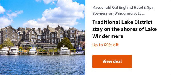 Traditional Lake District stay on the shores of Lake Windermere