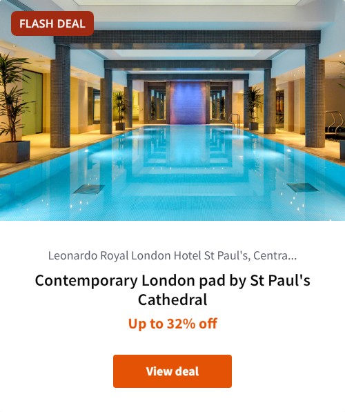 Contemporary London pad by St Paul's Cathedral