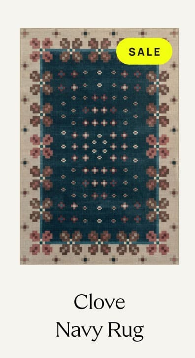 Clove Navy Rug
