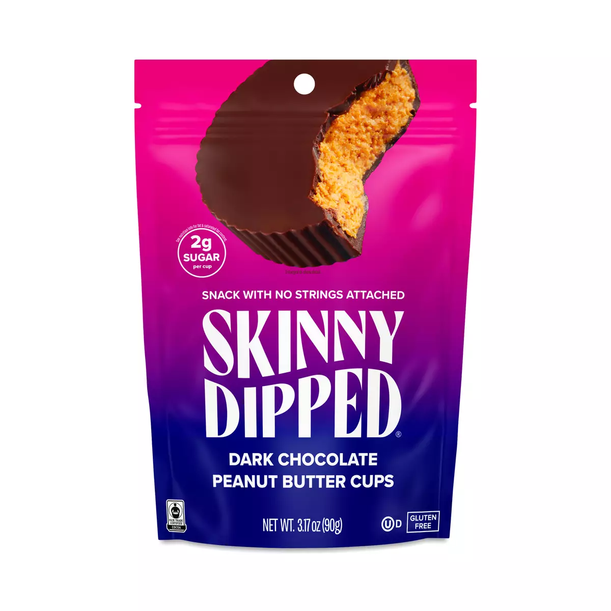 SkinnyDipped Cups, Dark Chocolate Peanut Butter