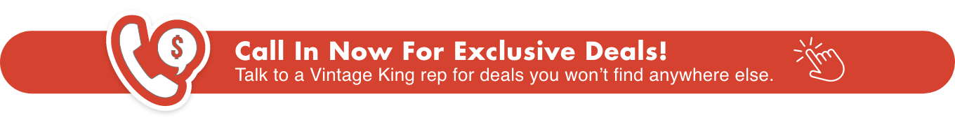 Call In Now For Exclusive Deals