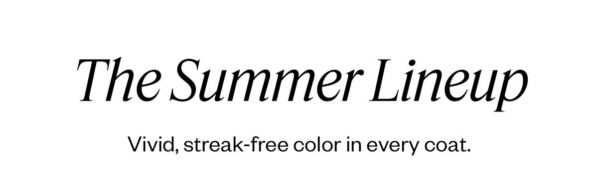 The Summer Lineup