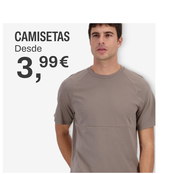 Camisetas desde 3,99€
