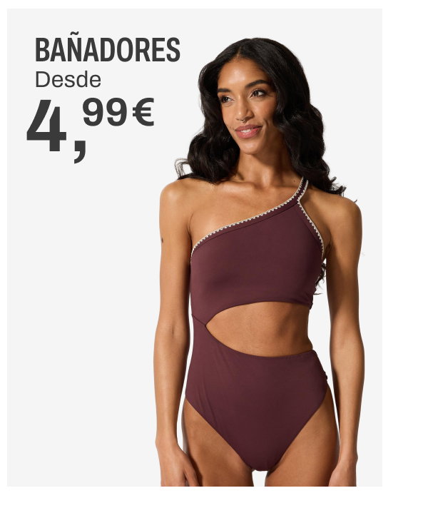 Bañadores desde 4,99€