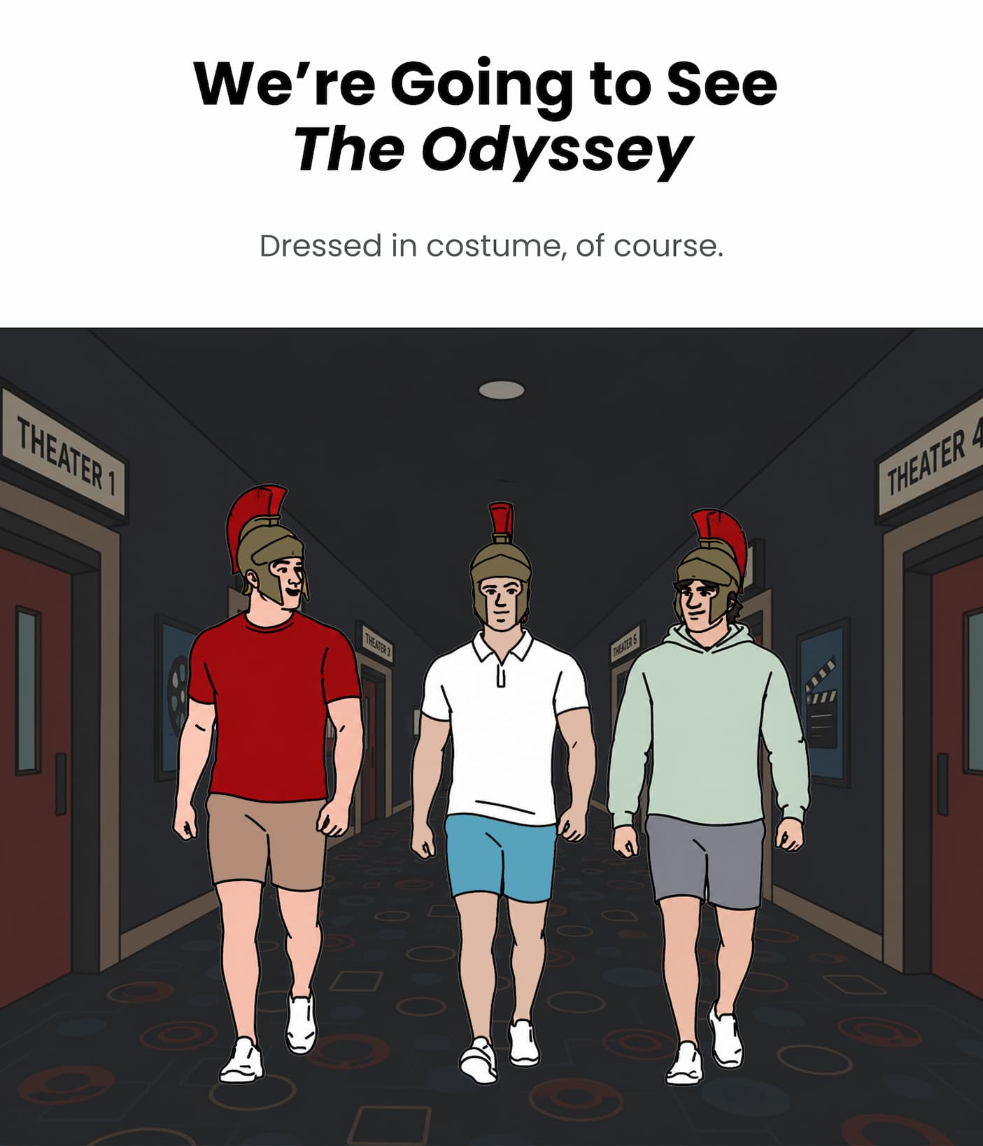 We're going to see the Odyssey