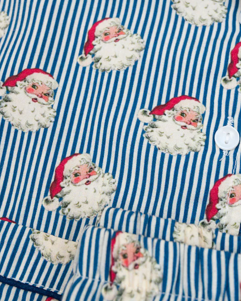 Striped Vintage Santa Collection