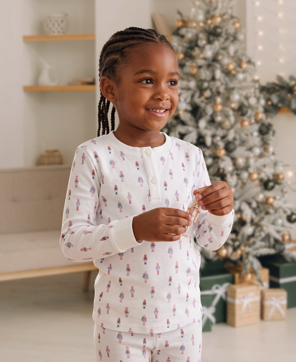 Watercolor Nutcracker Pajama