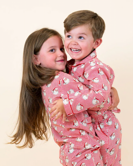 Striped Vintage Santa Collection
