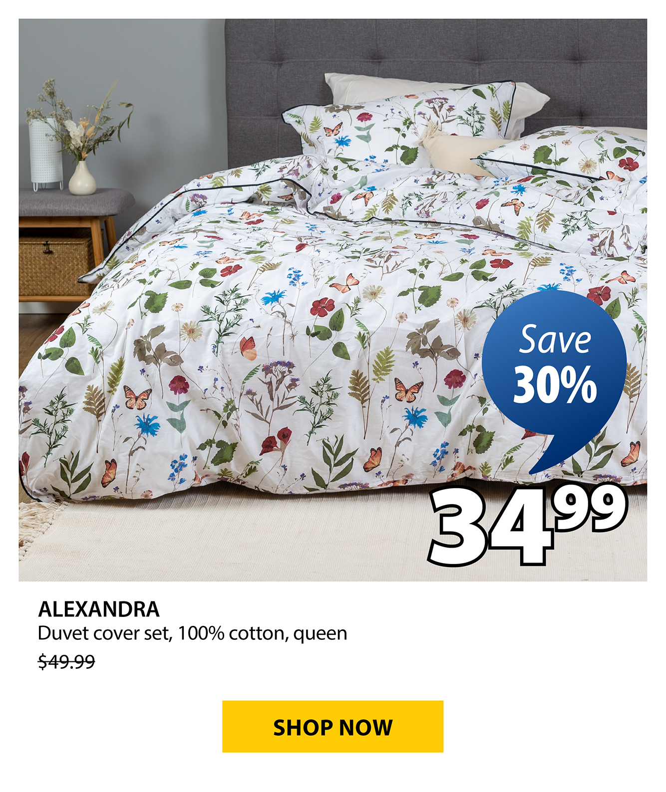 ALEXANDRA Duvet cover set | Save 30%