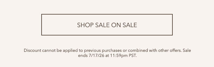 Shop Sale on Sale
