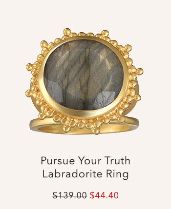 Pursue Your Truth Labradorite Ring