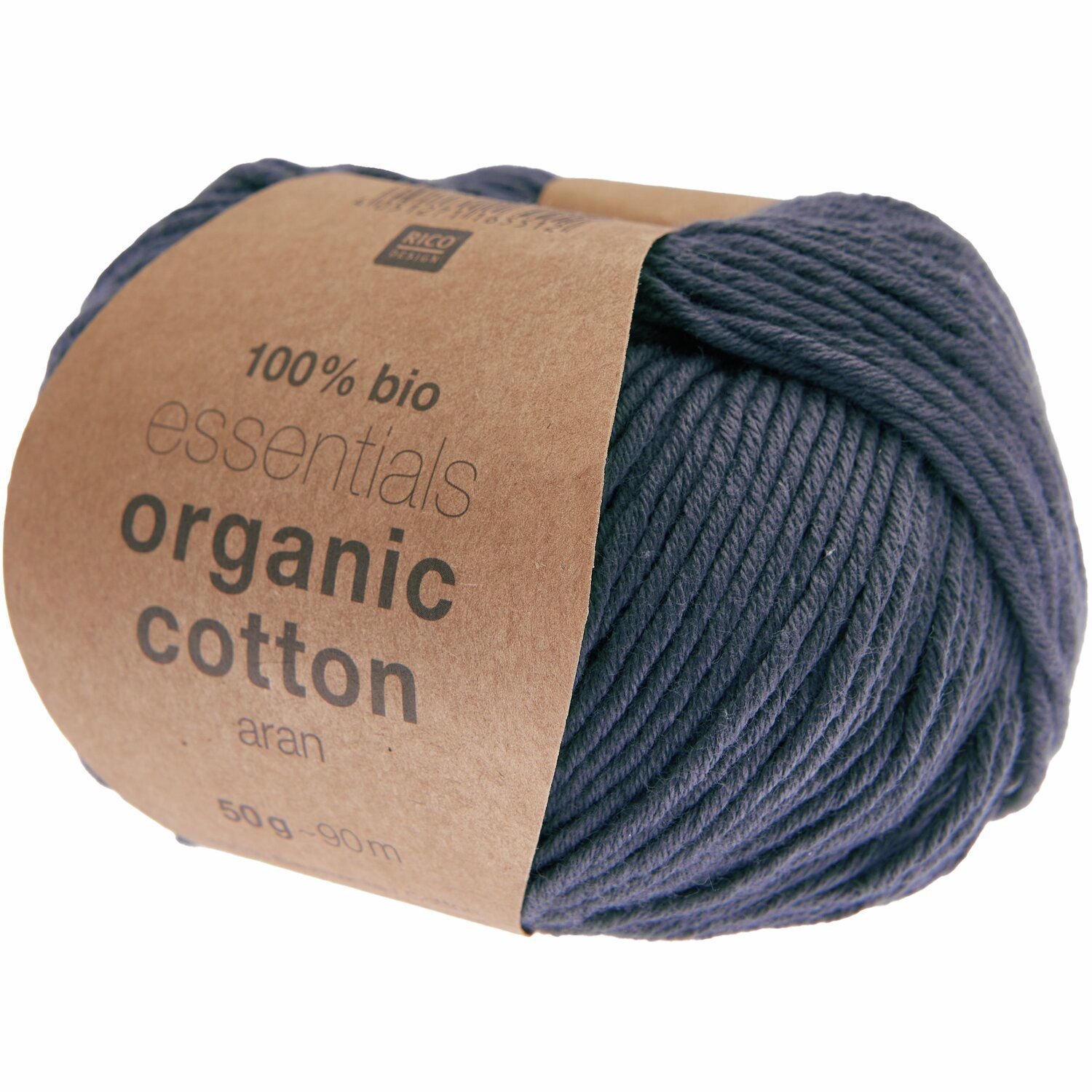 Essentials Organic Cotton aran Nachtblau