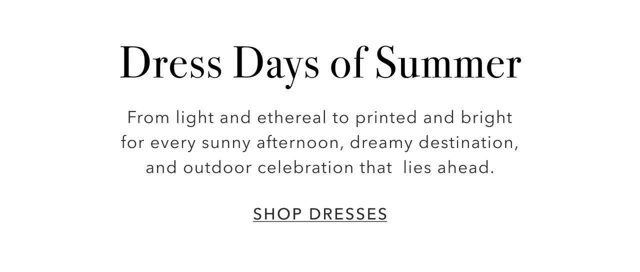 DRESS DAYS OF SUMMER