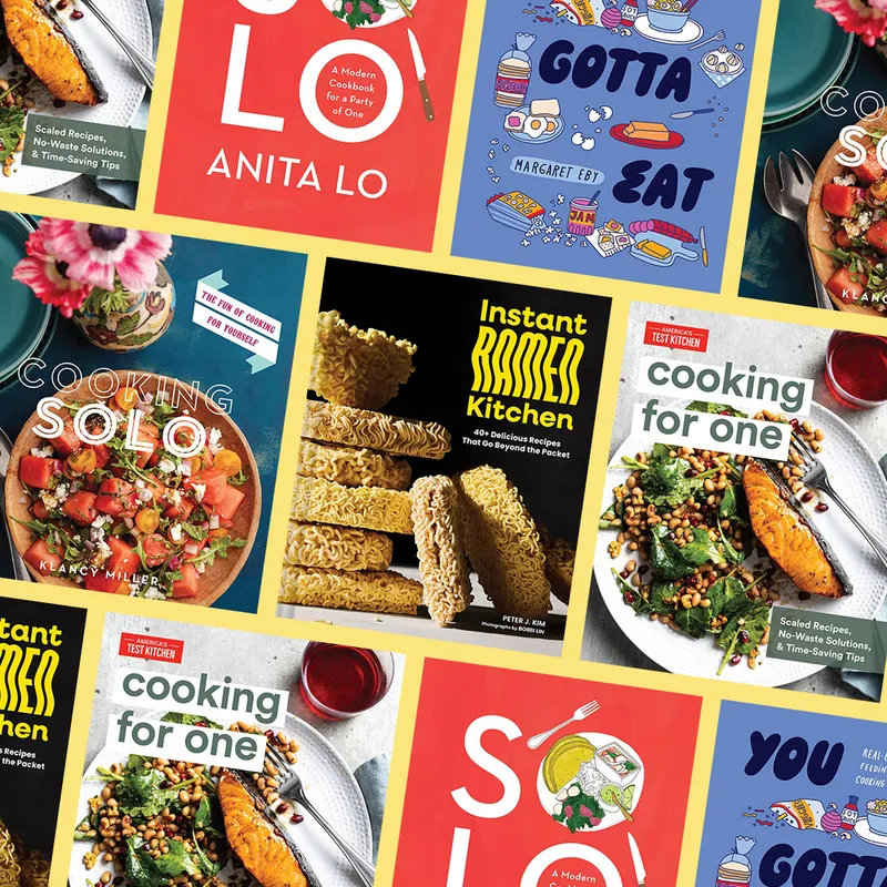 Collage of cookbook covers