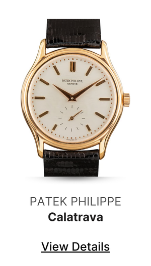 Pre-Owned Silver Sigma Dial Patek Philippe Calatrava Ref 3923 18k Rose Gold