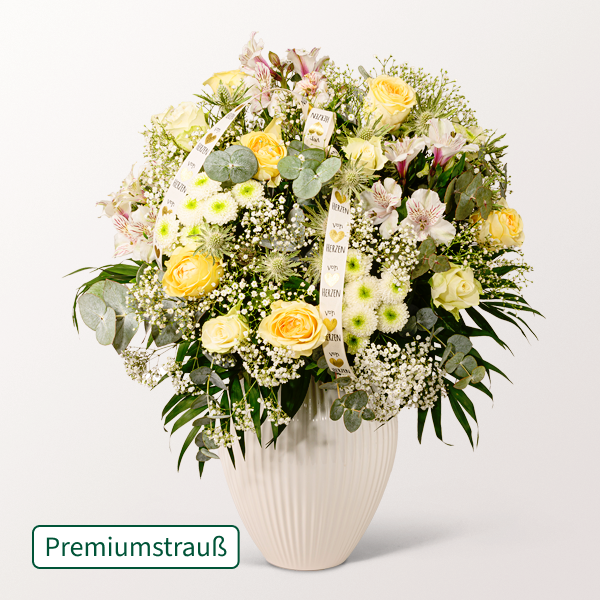 Premiumstrauß Ballade als Augenschmeichler mit 2 Gratis-Geschenken für 57,99 €