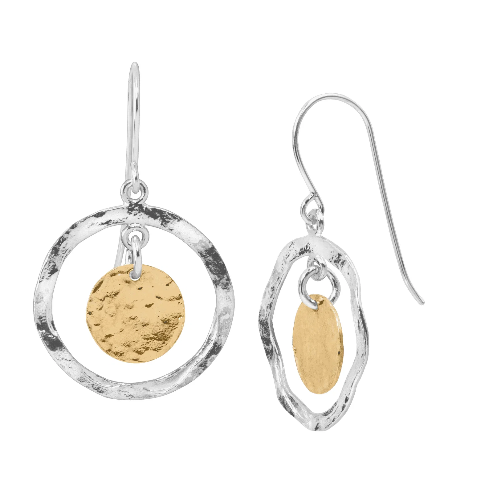 Marbella Earrings, Two-Tone