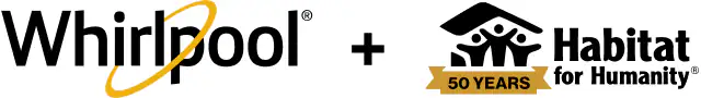 Whirlpool® + Habitat for Humanity logo