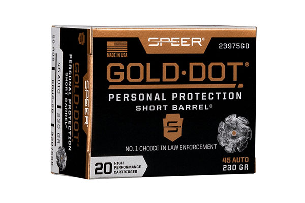 Speer Gold Dot Personal Protection 45 ACP