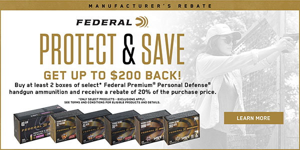 Federal Protect & Save Rebate